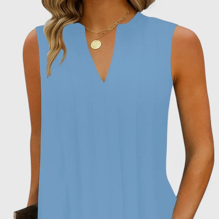 Clarhild™ | Elegant Flattering Dress with V-Neck