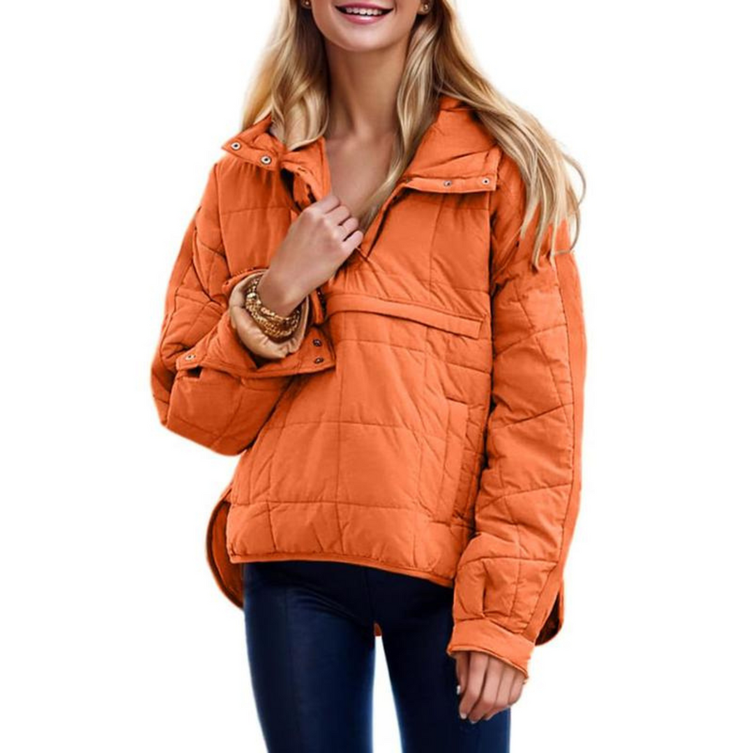 Megan™ – Oversized Hooded Pullover Hooded Jacket