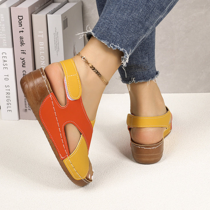Stella - Orthopedic Block Thick-Soled Sandals