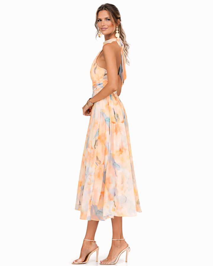 Aurora – Dress with Halter Neckline
