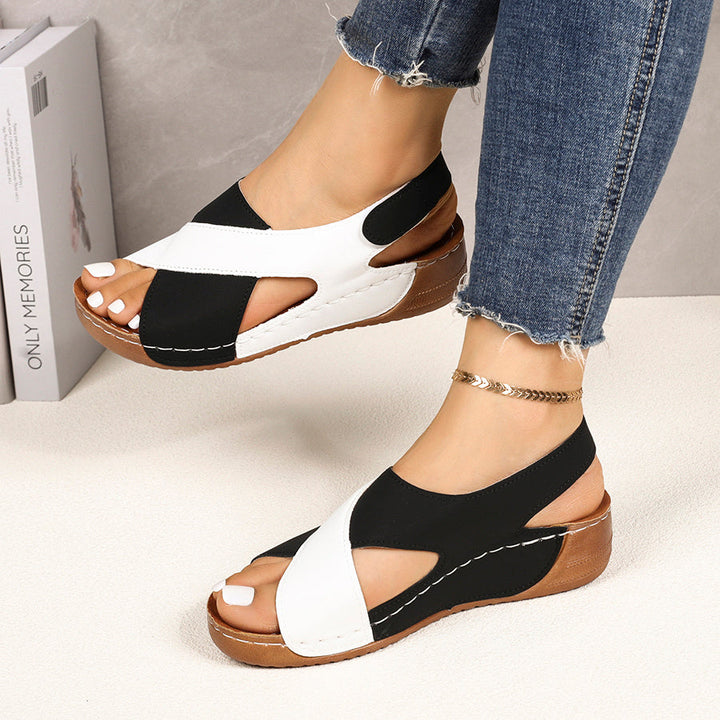 Stella - Orthopedic Block Thick-Soled Sandals
