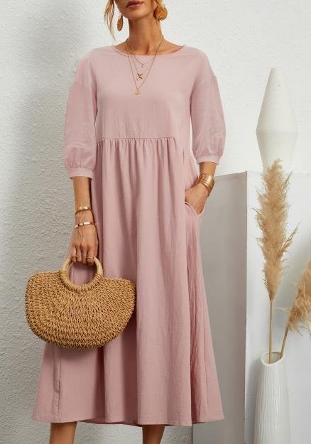 Bella | Women's Lantern Sleeve Dress