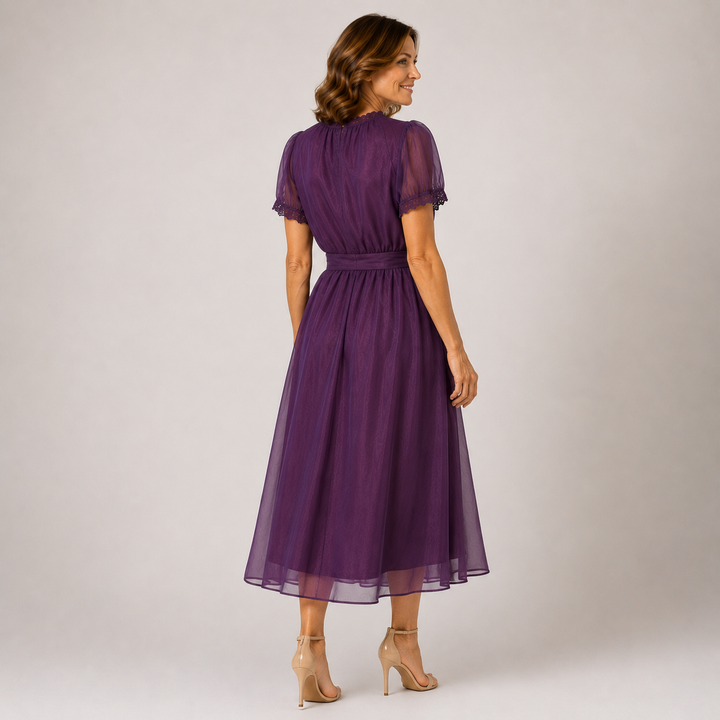 Flavia | Elegante Abito Maxi in Chiffon