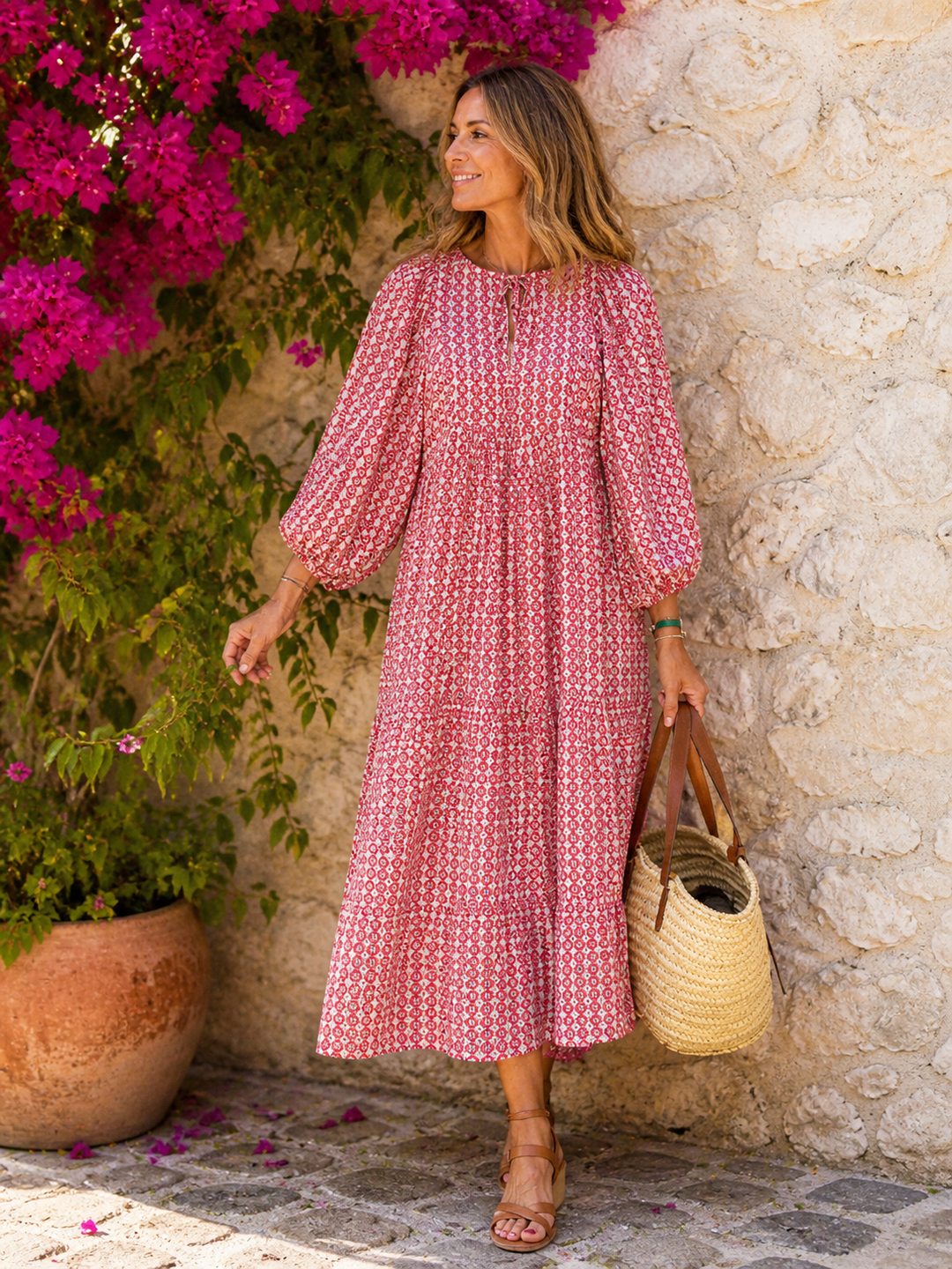 Heloise | Bohemian Loose Fit Dress