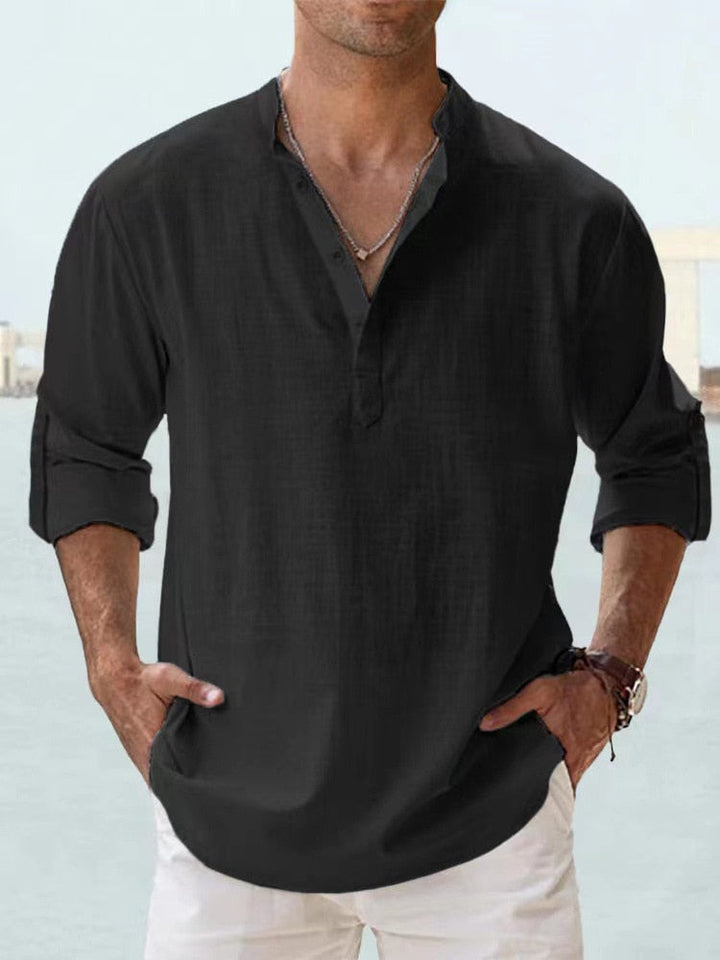 MATTHEW – BREATHABLE COTTON SHIRT