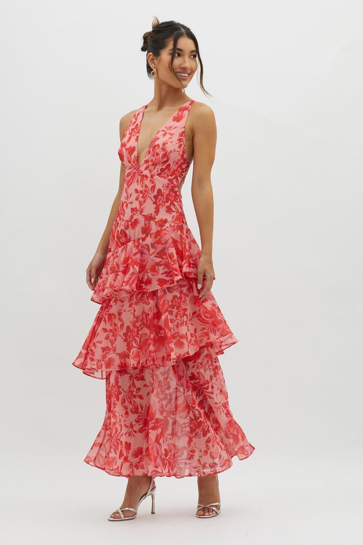 Taviana™ | Sophisticated Midi Dress