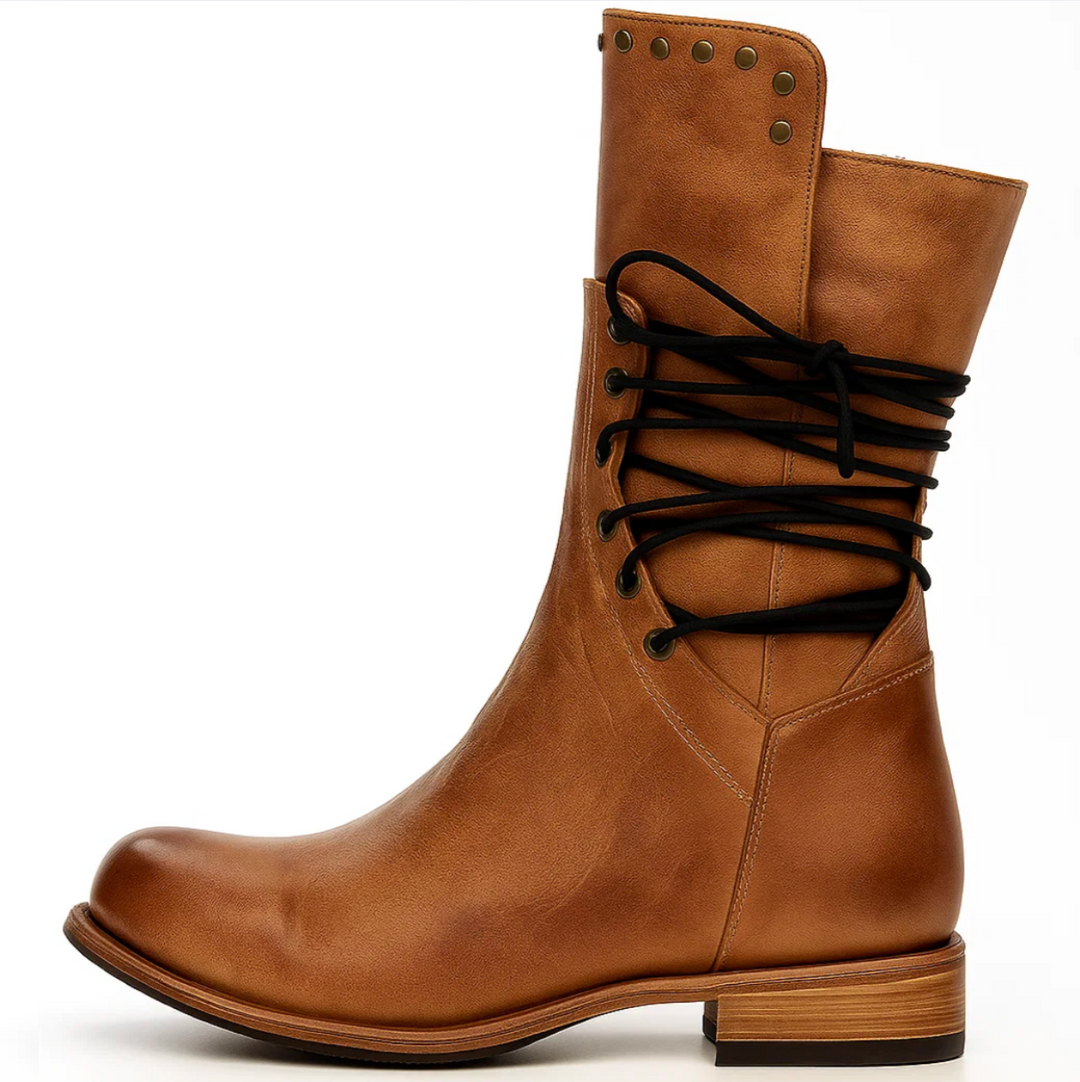 Rebel Leather Boots