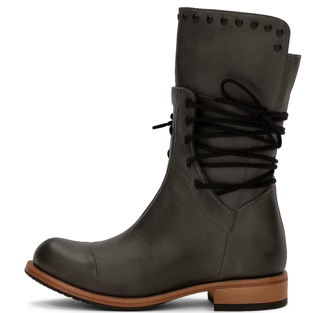 Rebel Leather Boots