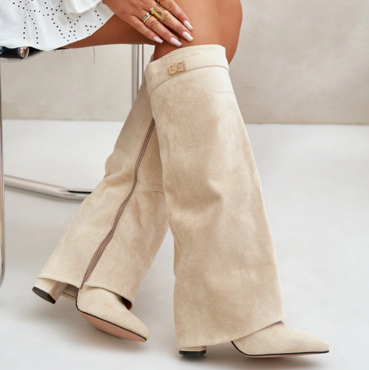 High Suede Boots