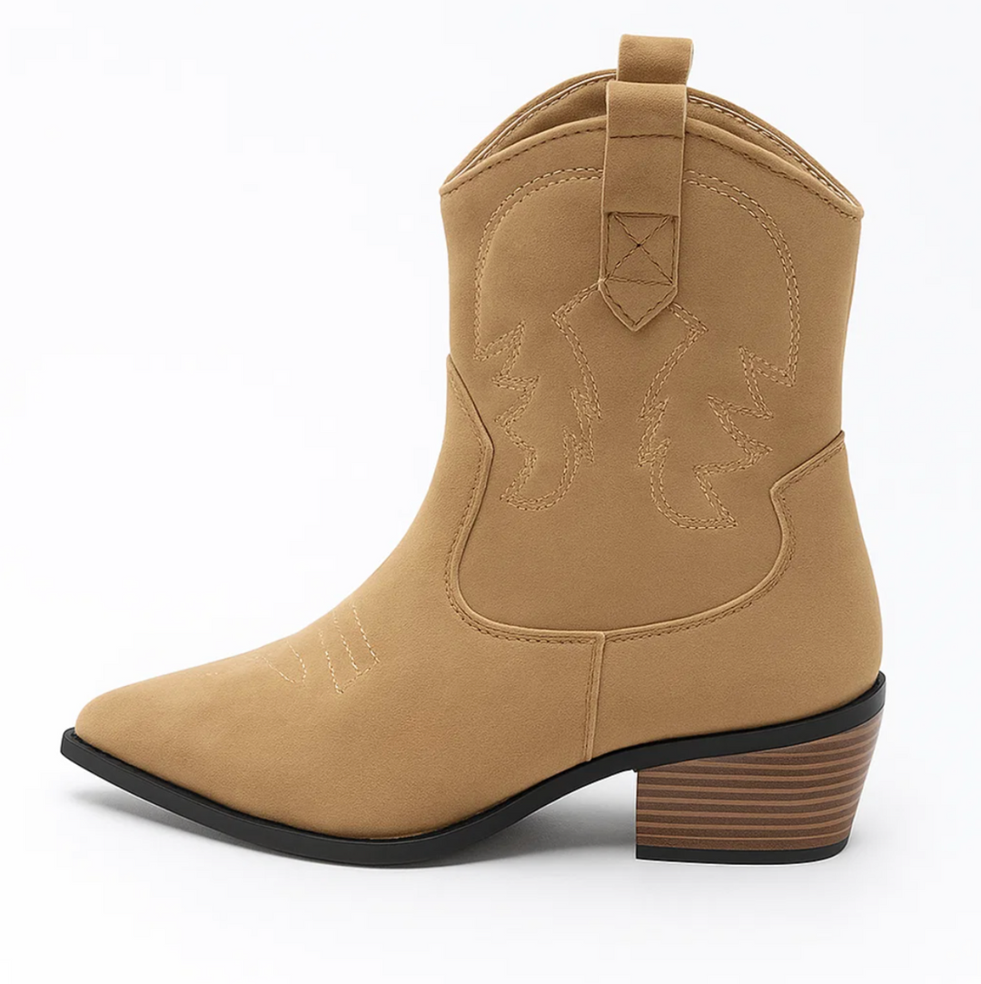 Dallas suede cowboy boots
