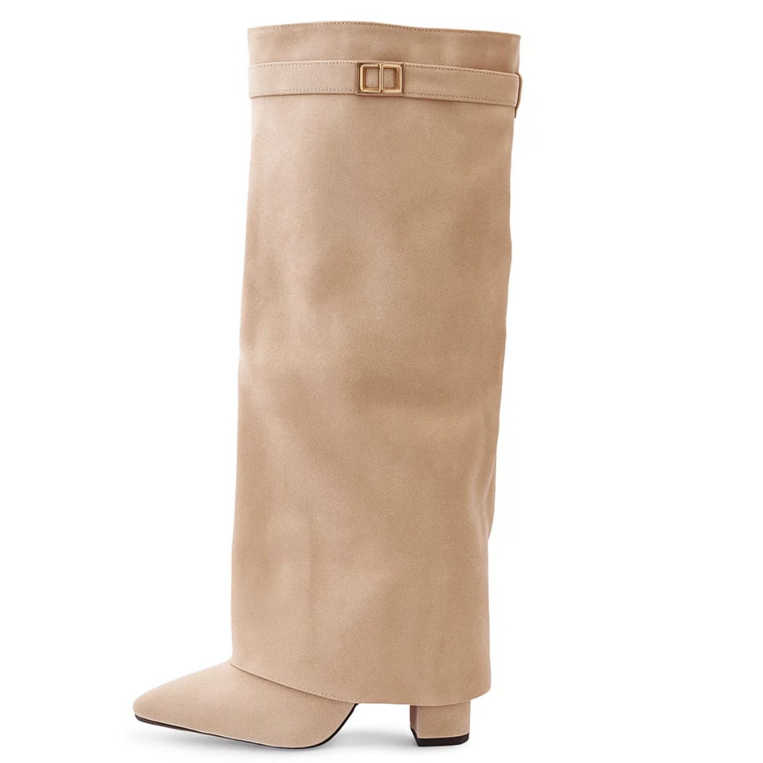 High Suede Boots