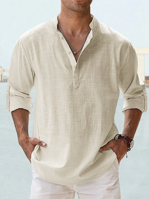 MATTHEW – BREATHABLE COTTON SHIRT