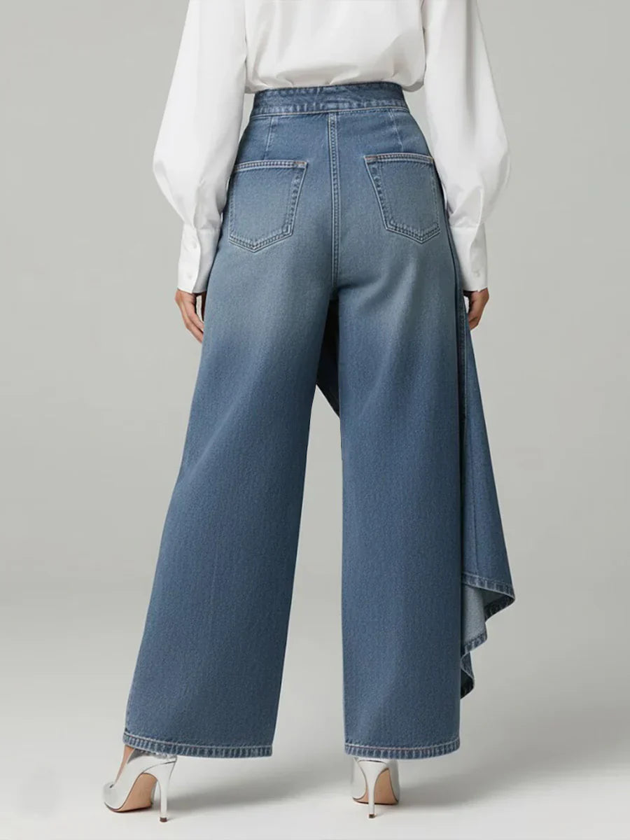 Zynera™ – High-Waisted Wide-Leg Jeans