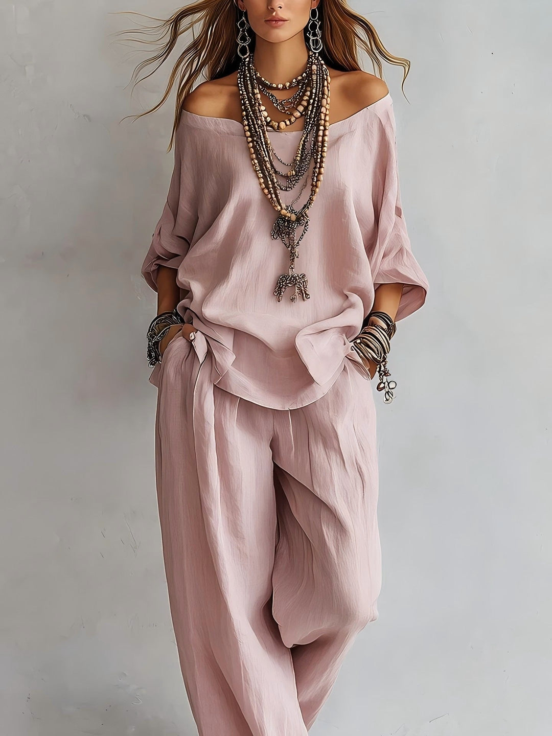 Boho Two-Piece Set